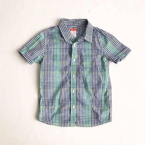 Joe Fresh short sleeve button down EUC S(6-7Y) - Picture 1 of 2